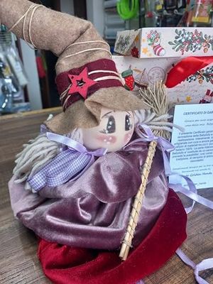 Calza Befana "BefyDolly " (ROSSA)