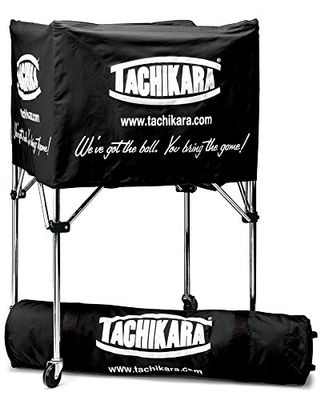 Tachikara BIK-SP - Carrello portatile per palloni (nero)