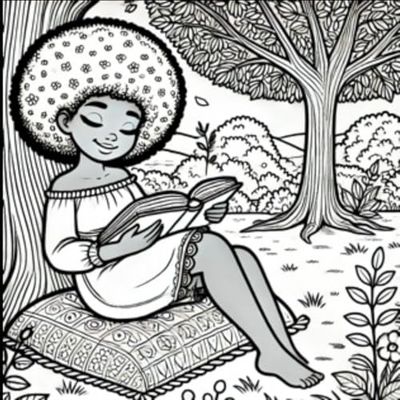 LOVE THE SKIN YOUR IN COLORING BOOK: For little girls that need representation of the skin they live in!