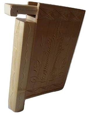 Magico casella di puzzle di libro scatola con vano segreto all'interno fatti a mano in legno nascosto di stoccaggio per di monili squillo soldi (Naturale)