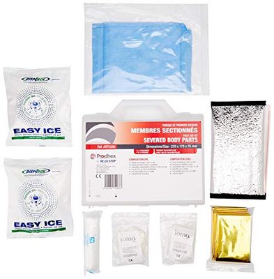 Prodhex Trousse de Secours Membre Sectionné Main/Doigt