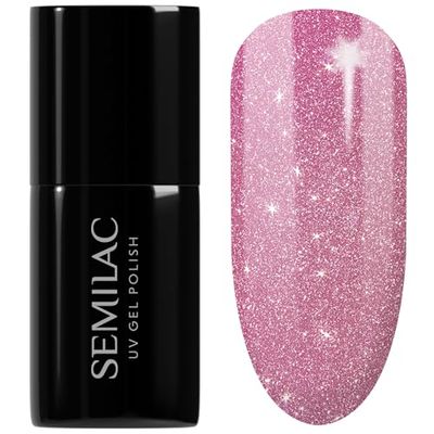 Semilac Vernis à ongles gels semi-permanents UV 331 Blink Pink 7ml