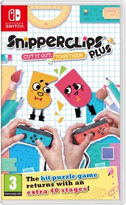 Snipper Clips Plus: Cut it out Together! (Nintendo Switch) [UK IMPORT] [video game]
