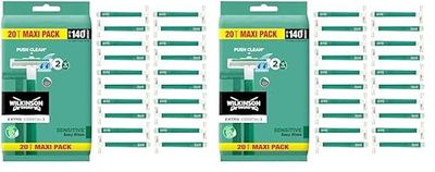 WILKINSON SWORD - Extra 2 Disposible Razors For Men | Sensitive Comfort | 20 Count (Pack of 2)