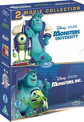 Monsters University & Monsters Inc. [Reino Unido] [Blu-ray]