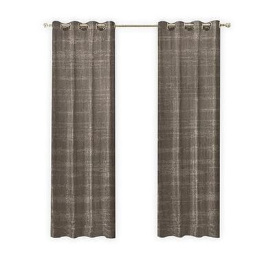 LW Collection Gardiner Taupe Chenille klar att användas 140x175cm – gardin – gardiner med öljetter – gardiner – sovrum vardagsrum – gardin
