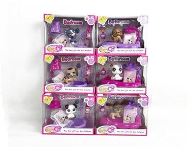 Dimasa Puppy Club C/Accessori Giocattolo, Multicolore, DIM55586