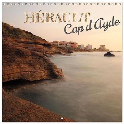Hérault Cap d'Agde (Calendrier mural carré 2026 30x30 cm) Calendrier double avec une page pour vos prises de notes: Le Cap d'Agde et son côté volcanique