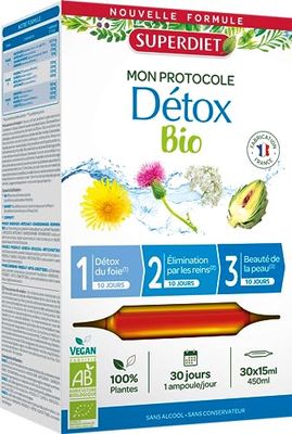 Super Diet Protocolo Detox 30Amp. 450 ML