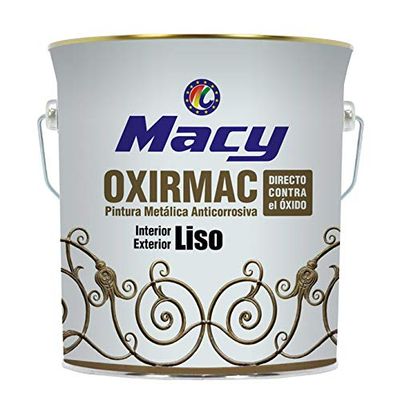 Macy Vernis anti-oxydant Oxyrmac lisse brillant intérieur et extérieur 750 millilitres Rouge