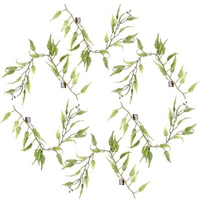 Leaf Design Artificial Hanging Plants Multipack, 125cm