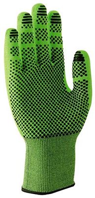 uvex Guanti glove C500 dry Unisex 6,Verde