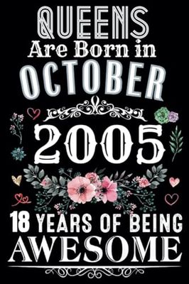 Queens Are Born in October 2005: 18 Years Of Being Awesome, Special Present to queens were born in 2005