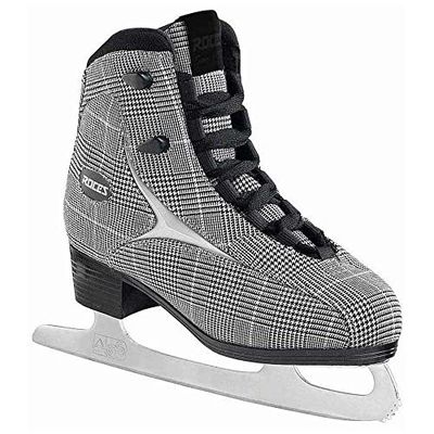 Roces Brits Pattino Ghiaccio, Donna, Scacchi Neri/Bianchi/Argento, 36