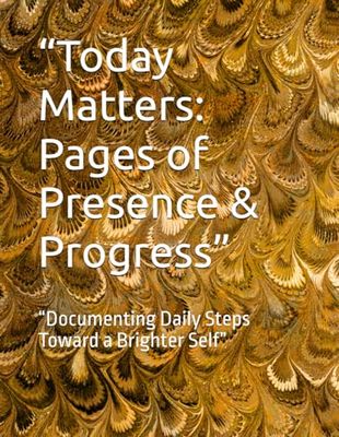 “Today Matters: Pages of Presence & Progress”: “Documenting Daily Steps Toward a Brighter Self”