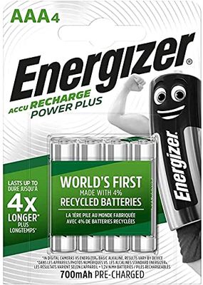 Energizer NiMH Power Plus AAA 700mAh - Blister da 4