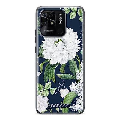 ERT GROUP mobiel telefoonhoesje voor Xiaomi REDMI 10C origineel en officieel erkend Babaco patroon Flowers 031 optimaal aangepast aan de vorm van de mobiele telefoon, hoesje is gemaakt van TPU
