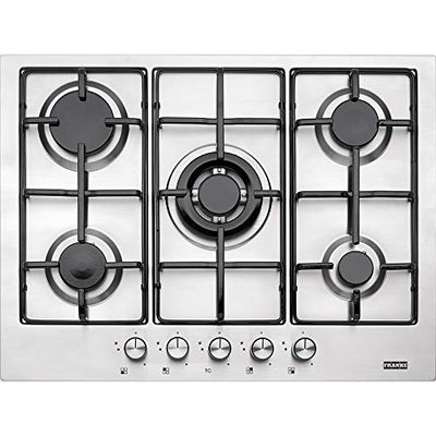 Franke Cooktop Gaz Acier Inoxydable Intégré XS 4G TC Moyenne Rotatif