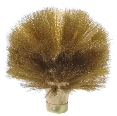 Brosse Ovale - Brosse Ovale de 120 mm, idéale pour Les travaux de Finition et de ponçage sur Les Surfaces Courbes. Fabriquée en matériaux durables