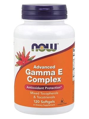 Now Foods, Advanced Gamma-E, 120 capsule molli, vitamina E