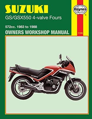 Suzuki Gs/Gsx 550 4-valve Fours Owners Workshop Manual: 83-88