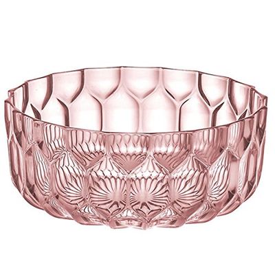 Kartell Jellies Family Assiettes de table, verres, bols et carafes, Plastique, Rose, 32 x 14 x cm