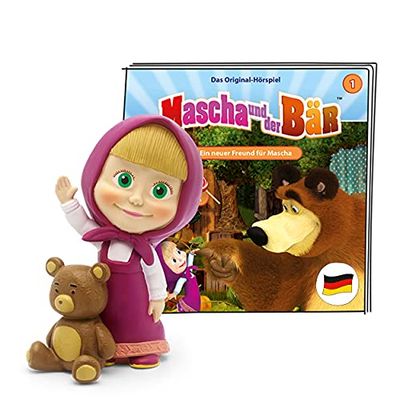 tonies- Masha and The Bear Figura auditiva, Multicolor (01-0118)