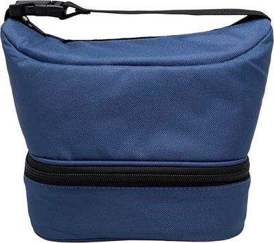 NERTHUS FIH 1495 Thermal Food Bag, Polyester, Navy