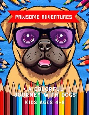 Pawsome Adventures: A Colorful Journey with Dogs