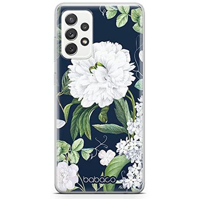 ERT GROUP etui na telefon Samsung A73 5G, case oryginalny i oficjalnie licencjonowany przez Babaco, wzór Flowers 031, optymalnie dopasowane, plecki z TPU