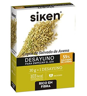 Sikenform Cp Copos Salvado Avena 250G