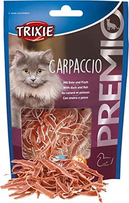 TRIXIE Snack PREMIO Carpaccio con Pato y Pescado, 20 g, Gato