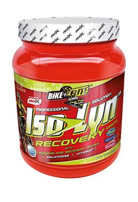 AMIX - Bebida Isotónica en Polvo 800 g - Isolyn Recovery - Facilita la Recuperación Muscular - Fuente de Carbohidratos, Bcaa’s y Glutamina - Sabor Limón