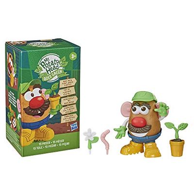 Potato Head Mr Goes Green, 15 Piezas de plástico Vegetal, Juguetes Infantiles
