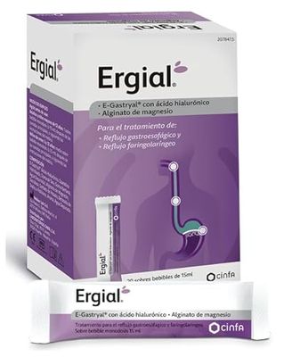 Ergial 20 Sobre Bebibles 15Ml