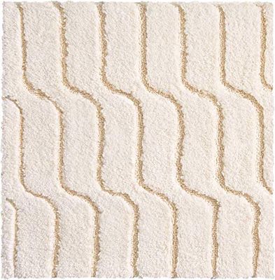 Grund Vogue Tapis de Bain, Coton, Naturel, 60x60 cm