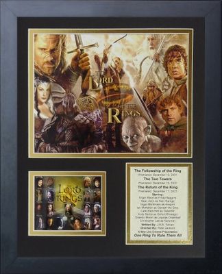 Legends Never Die The Lord of The Rings Trilogy Framed Photo Collage, 11 da 35,6 cm