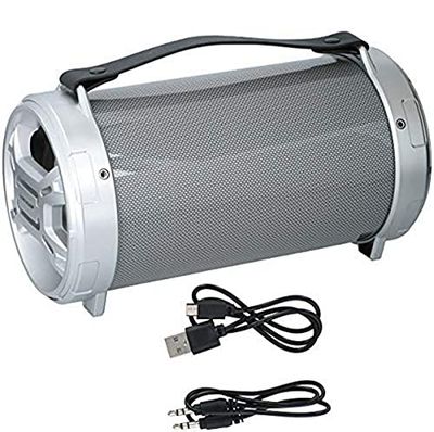 Dunlop - Altoparlante Bluetooth senza fili, portatile, 20 Watt, luce LED, funzione karaoke