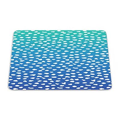 Questo Casa, Tapis de Souris rectangulaire avec Impression numérique - Antidérapant - pour Bureau et Maison - 22 x 18 cm