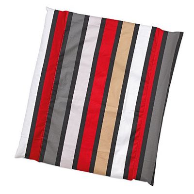 Gesslein, cubriendo el cambio de alfombra, 75 x 85 cm, multicolor (rot-schwarz-grau-weiß gestreift)