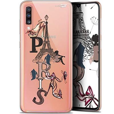 Beschermhoes voor Samsung Galaxy A70, ultradun, motief: Stylish Parijs
