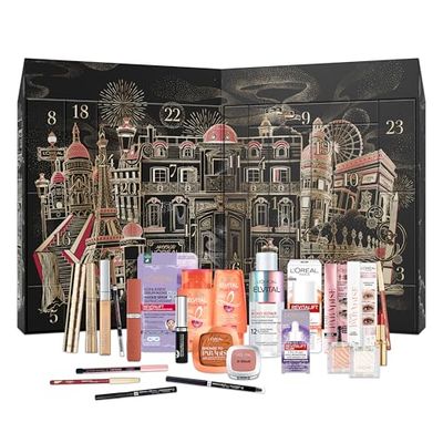 L'Oréal Paris Beauty Calendario dell'Avvento 2024: 24 giorni pieni di trucco festivo e cura: sorprese natalizie esclusive per una bellezza brillante e un'attesa festosa