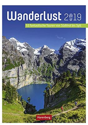 Wanderlust Calendrier Culturel Semainier 2024 Calendrier photo avec les plus beaux sentiers de randonnée d'Allemagne et d'Europe.Calendrier informatif avec descriptions de tournées : 53 visites de