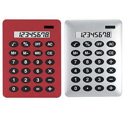 Plus Office EM635 /785255 - Calcolatrice colori A4