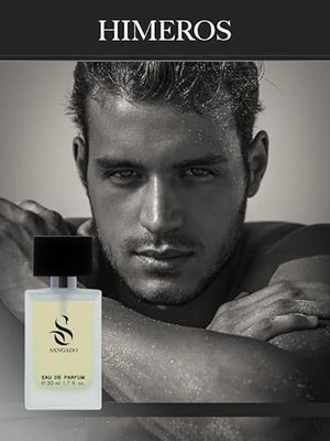 SANGADO HIMEROS Perfume for Men (eau de parfum), 8-10 hours long-lasting, Luxury smelling, 50 ml, Code: 647