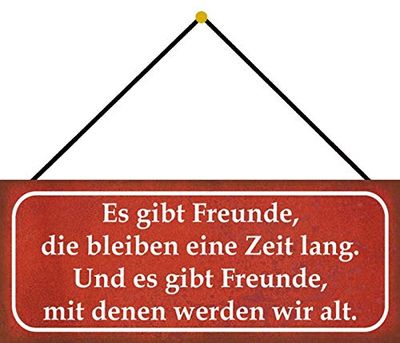 Schatzmix Tin-Plate Sign, Sheet metal, Multicoloured, 27x10 cm