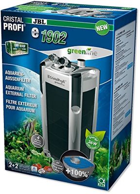 JBL CristalProfi e1902 Greenline Aquarium, Black