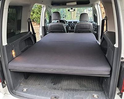 BREMER SITZBEZÜGE Materasso pieghevole compatibile con VW Caddy 3 & 4 & 5 materasso pieghevole accessori campeggio accessori camper accessori per camper materasso materasso