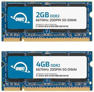 OWC OWC5300DDR2S6GP pamięć wewnętrzna 6 GB 667 MHz DDR2 SO-DIMM