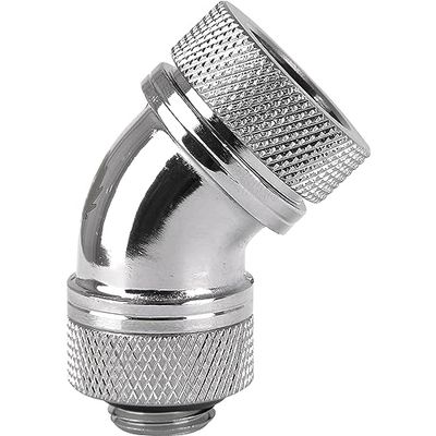 Thermaltake Pacific G1/4 PETG Tube 45-graders 16 mm för PC vattenkylning krom